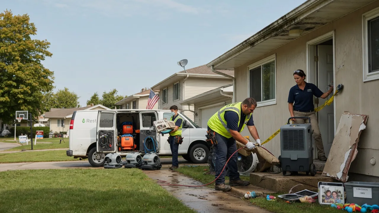 Water Damage Restoration in East Liverpool, OH near me